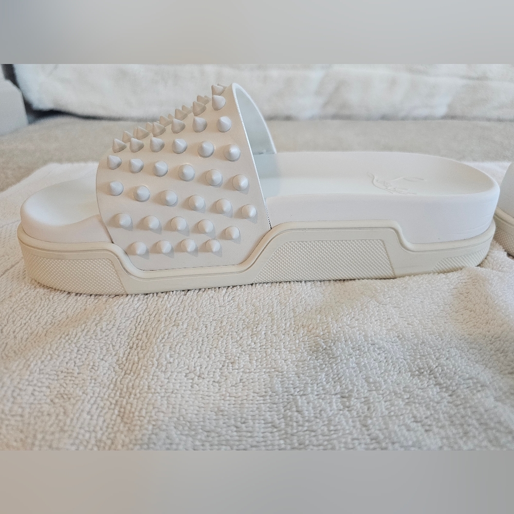 Christian Louboutin Studded Slides - image 8
